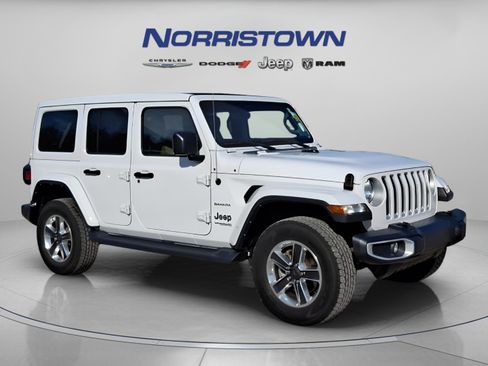 Certified 2022 Jeep Wrangler Unlimited Sahara w/ Cold Weather Group image 1