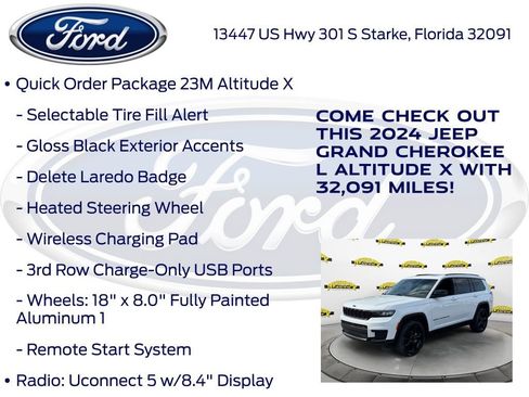Used 2024 Jeep Grand Cherokee L Altitude image 20