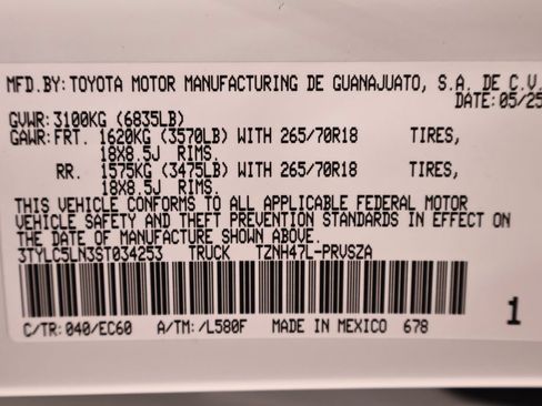 Used 2025 Toyota Tacoma 4x4 Double Cab Hybrid w/ Tow Tech Package image 49