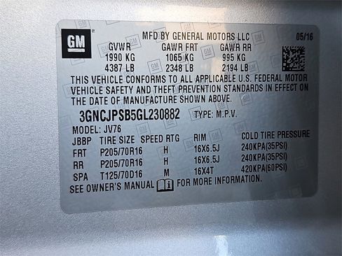 Used 2016 Chevrolet Trax LT image 24