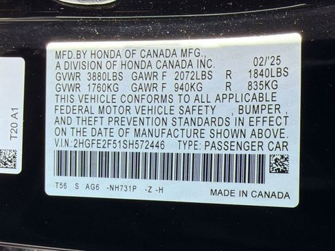 Used 2025 Honda Civic Sport image 19