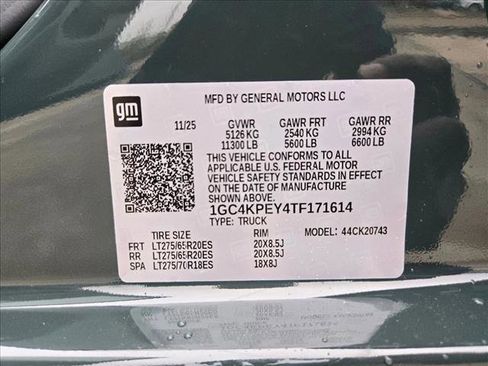 New 2026 Chevrolet Silverado 2500 LTZ w/ Trail Boss Package image 20