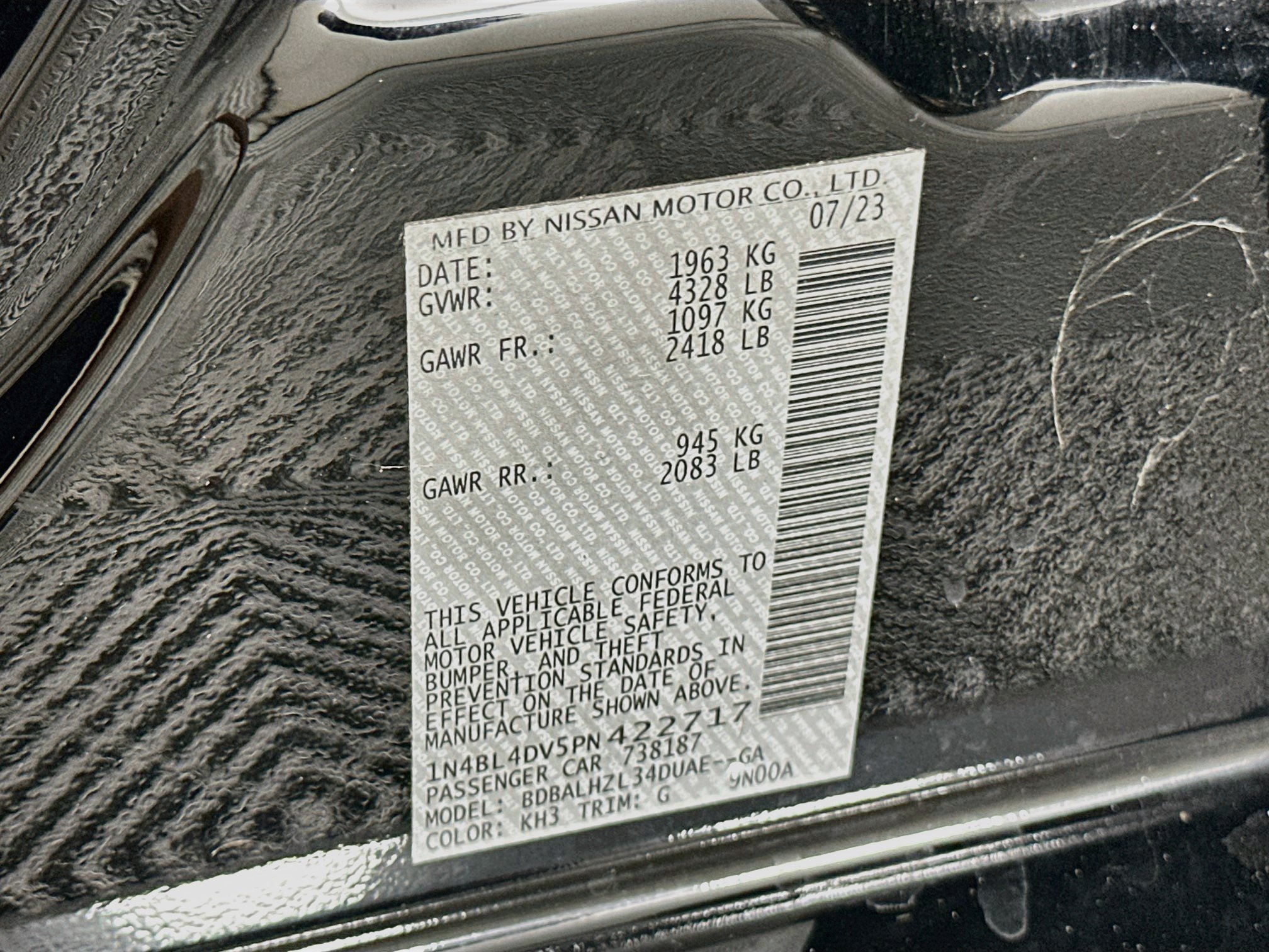 Used 2023 Nissan Altima 2.5 SV w/ SV Premium Package FWD image 12