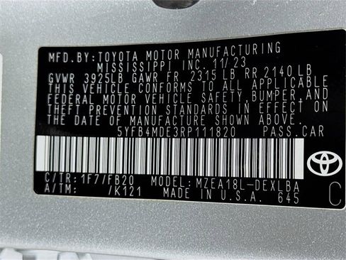 Used 2024 Toyota Corolla LE image 16