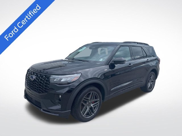 Certified 2025 Ford Explorer ST-Line w/ ST-Line Street Pack AWD/4WD 360° Tour
