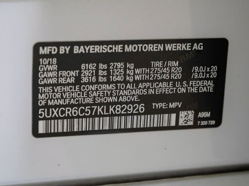 Used 2019 BMW X5 xDrive40i w/ M Sport Package image 58