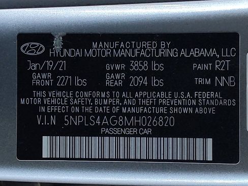 Used 2021 Hyundai Elantra SEL w/ Convenience Package FWD image 33