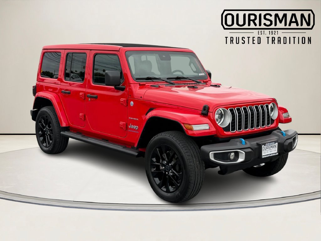 Used 2024 Jeep Wrangler Unlimited Sahara w/ Technology Group AWD/4WD image 1