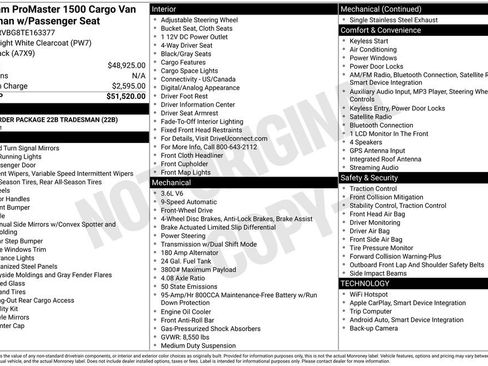 New 2026 RAM ProMaster 1500 image 15