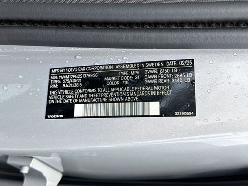 Used 2025 Volvo XC90 B5 Ultra AWD/4WD image 20