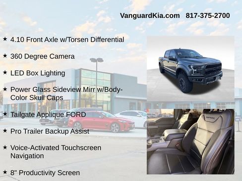 Used 2020 Ford F150 Raptor w/ Equipment Group 802A Luxury image 18