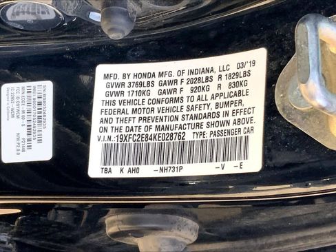 Used 2019 Honda Civic Sport image 34