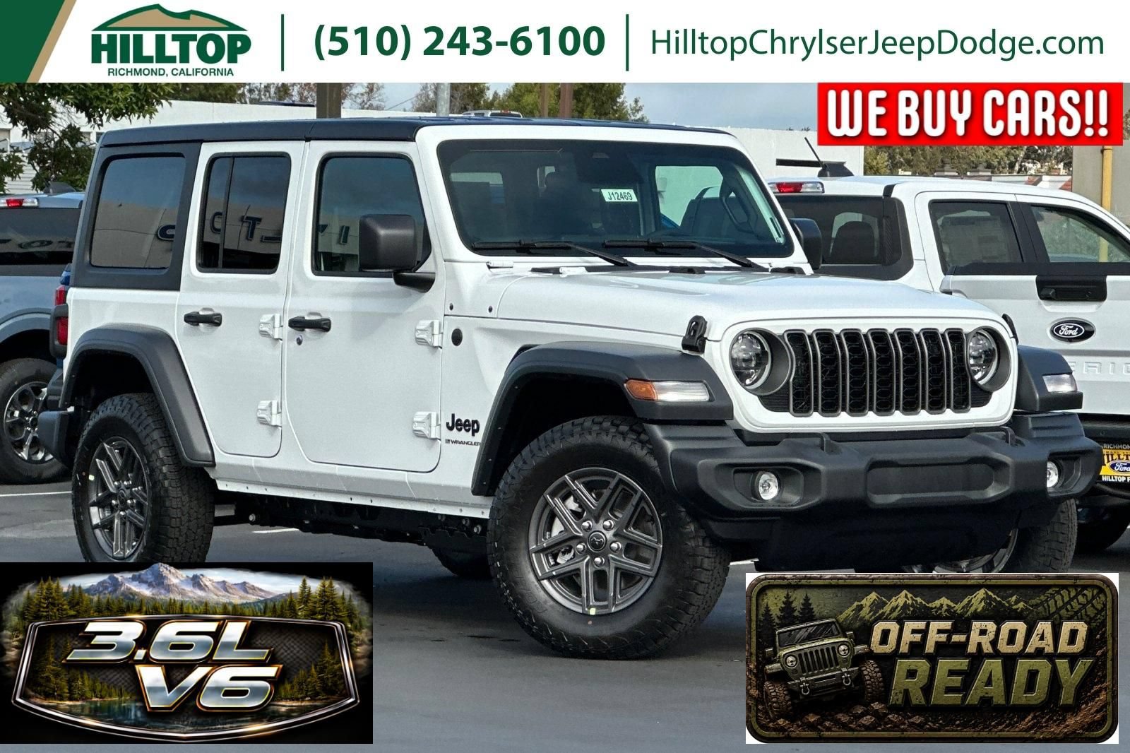 New 2026 Jeep Wrangler Unlimited Sport AWD/4WD image 1