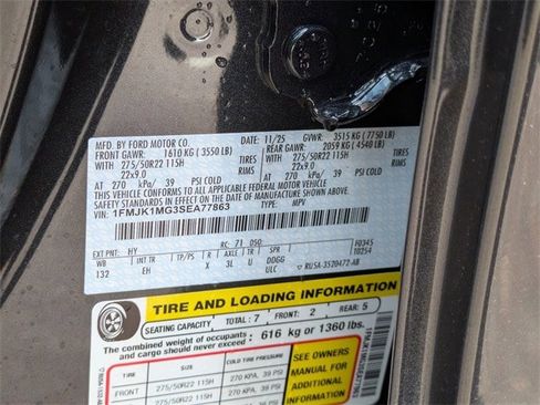 New 2025 Ford Expedition Max Platinum w/ Stealth Performance Package image 57