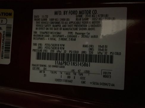 Used 2022 Ford Mustang GT w/ Equipment Group 301A image 33