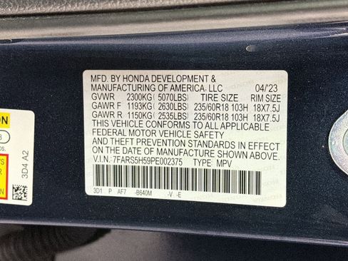 Certified 2023 Honda CR-V Sport image 21