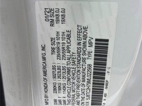 Certified 2021 Acura RDX AWD w/ Advance Package image 34