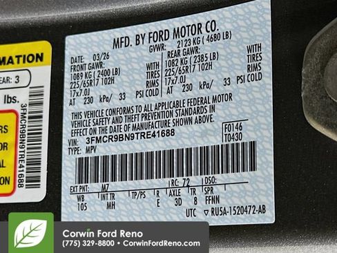 New 2026 Ford Bronco Sport Big Bend w/ Black Appearance Package AWD/4WD image 33