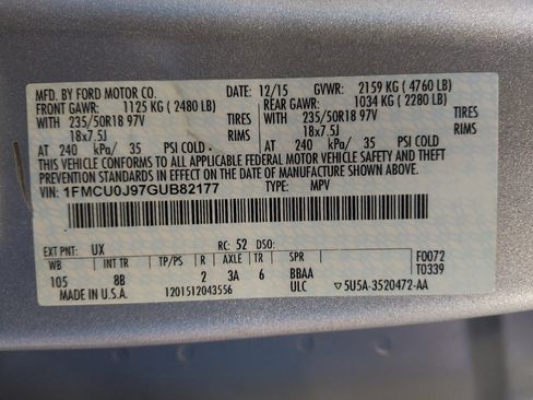Used 2016 Ford Escape Titanium FWD image 33