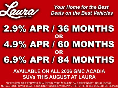 New 2026 GMC Acadia AT4 w/ Super Cruise Package