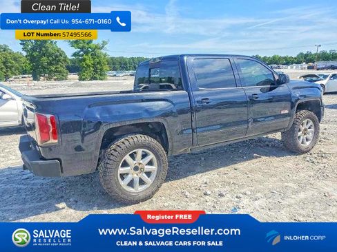 Used 2017 GMC Sierra 1500 SLT AWD/4WD image 4