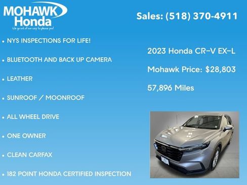 Used 2023 Honda CR-V EX-L image 8