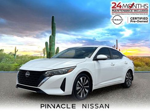 Certified 2025 Nissan Sentra SV w/ SV Premium Package FWD image 1