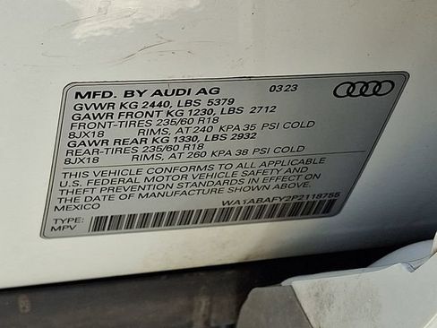 Used 2023 Audi Q5 2.0T Premium w/ Convenience Package AWD/4WD image 26