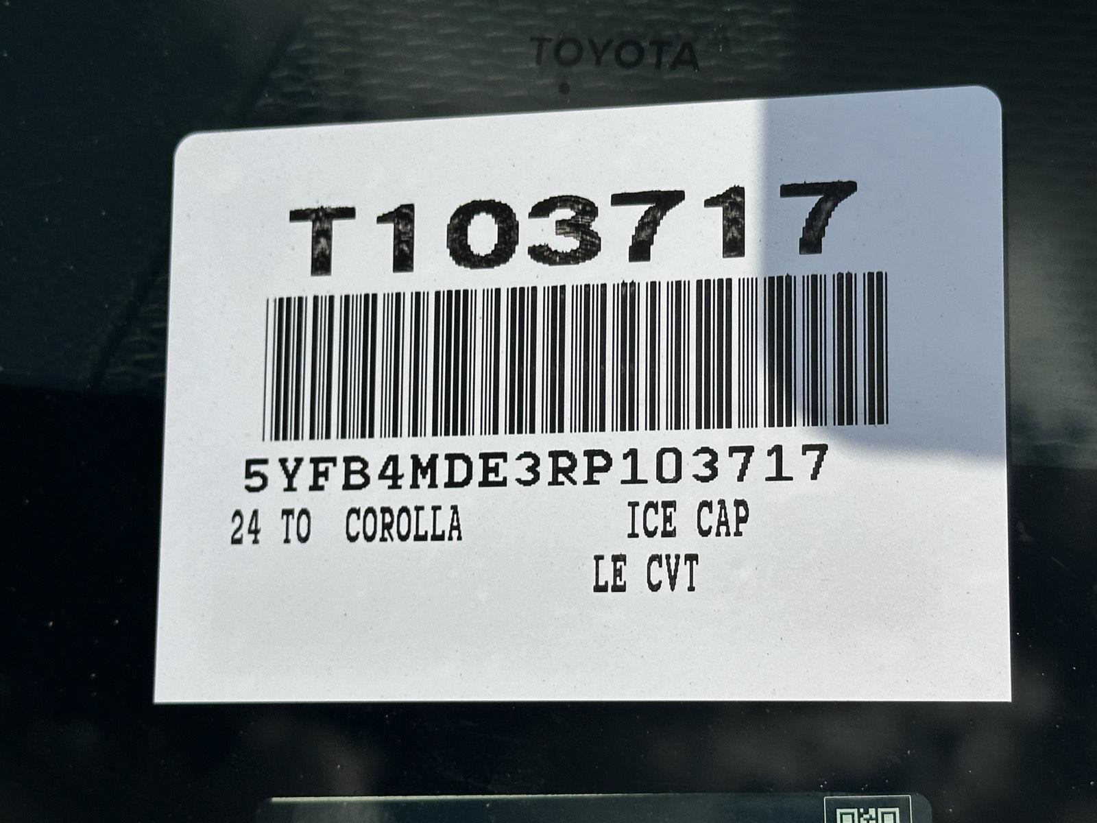 Certified 2024 Toyota Corolla LE FWD image 15