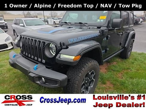 Used 2023 Jeep Wrangler Unlimited Rubicon 4xe image 1