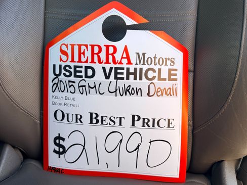 Used 2015 GMC Yukon Denali w/ Open Road Package AWD/4WD image 12