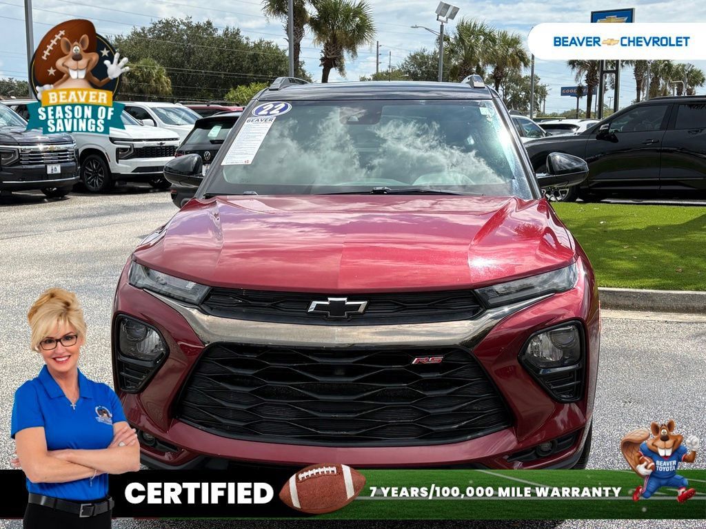 Used 2022 Chevrolet TrailBlazer RS FWD image 3