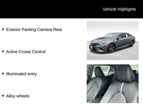 Used 2018 Toyota Camry SE w/ Audio Package FWD image 15