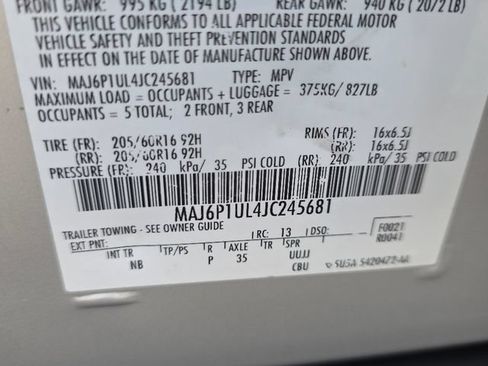 Used 2018 Ford EcoSport SE AWD/4WD image 30