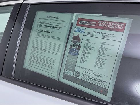 Certified 2022 Jeep Compass Limited image 15