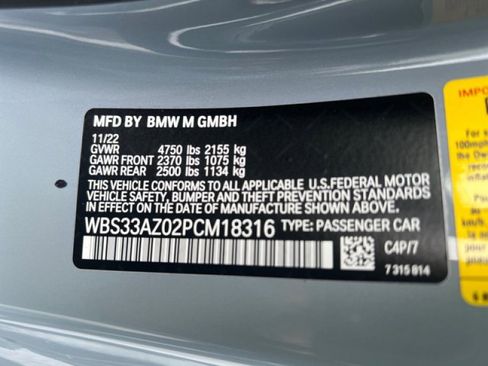 Used 2023 BMW M4 Competition w/ M Carbon Exterior Package image 23