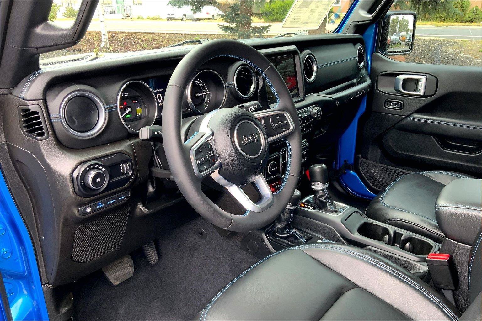 Certified 2023 Jeep Wrangler Unlimited Rubicon 4xe w/ Steel Bumper Group AWD/4WD image 14