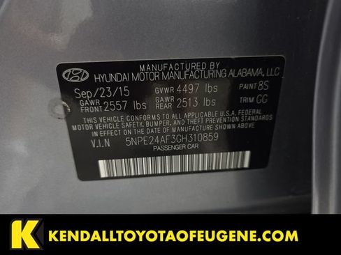 Used 2016 Hyundai Sonata SE FWD image 10