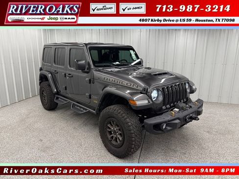 Used 2021 Jeep Wrangler Unlimited Rubicon w/ Trailer Tow Package AWD/4WD image 1
