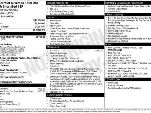 Used 2021 Chevrolet Silverado 1500 RST AWD/4WD image 7