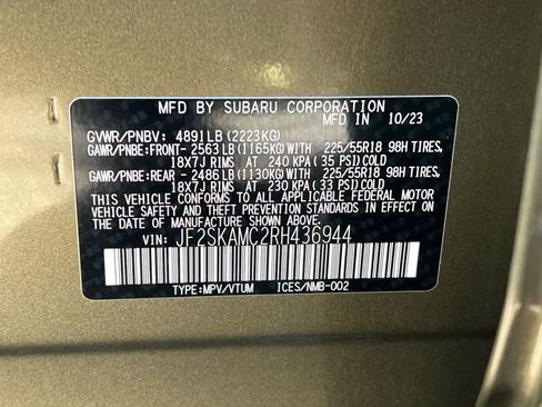 Used 2024 Subaru Forester Touring w/ Pop Package 2 image 31