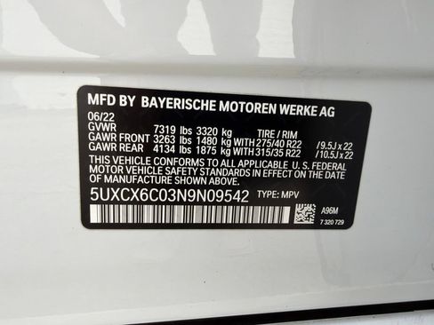 Used 2022 BMW X7 M50i AWD/4WD image 45
