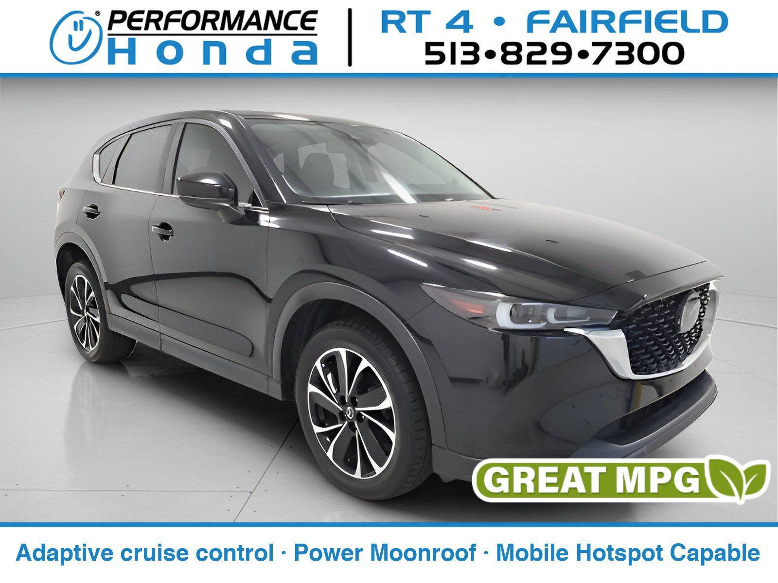 Used 2023 MAZDA CX-5 AWD 2.5 S w/ Premium Package image 1