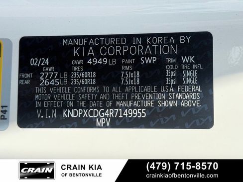 Certified 2024 Kia Sportage SX Prestige AWD/4WD image 35
