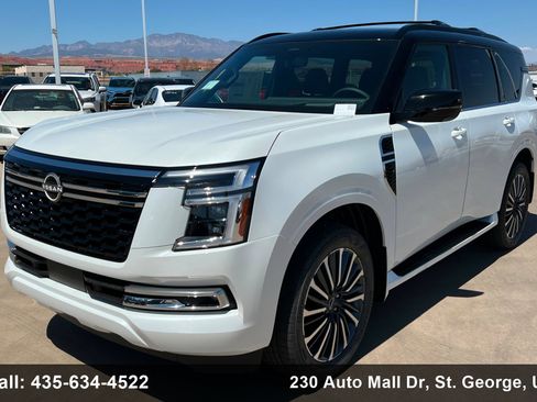 New 2026 Nissan Armada Platinum Reserve w/ Accent Package AWD/4WD image 1