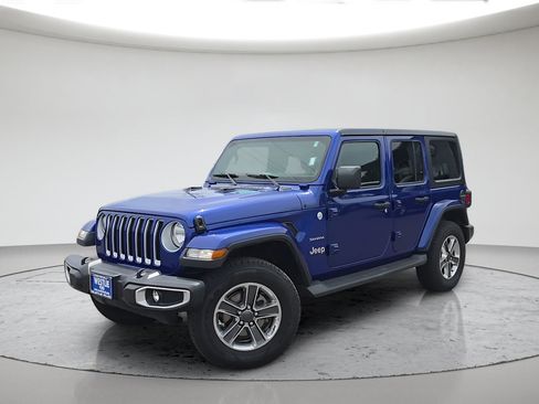 Used 2020 Jeep Wrangler Unlimited Sahara AWD/4WD image 1