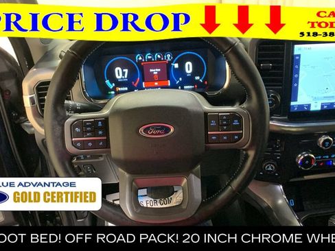 Certified 2022 Ford F150 Lariat w/ Equipment Group 502A High AWD/4WD image 34