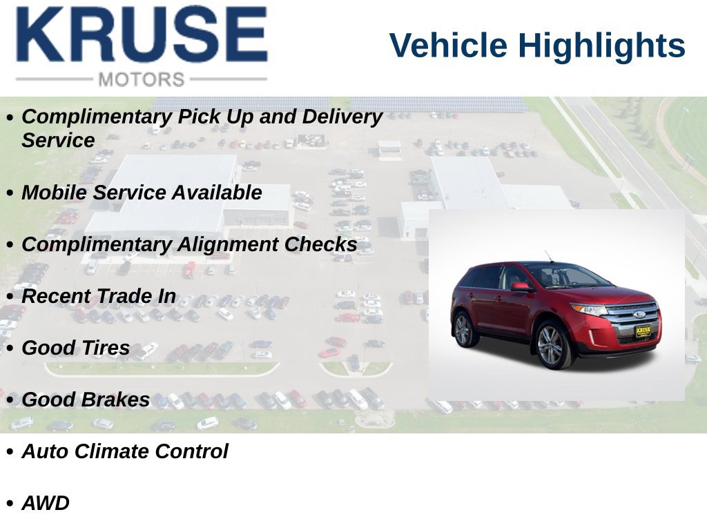 Used 2012 Ford Edge Limited AWD/4WD image 10