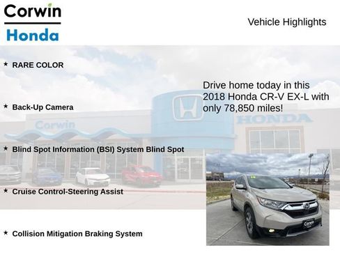 Used 2018 Honda CR-V EX-L image 6