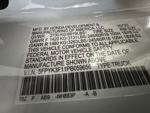 Used 2023 Honda Ridgeline Sport image 27